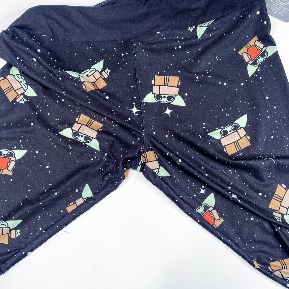 NWT DISNEY Star Wars The Child Pajama Bottoms L - Picture 4 of 7